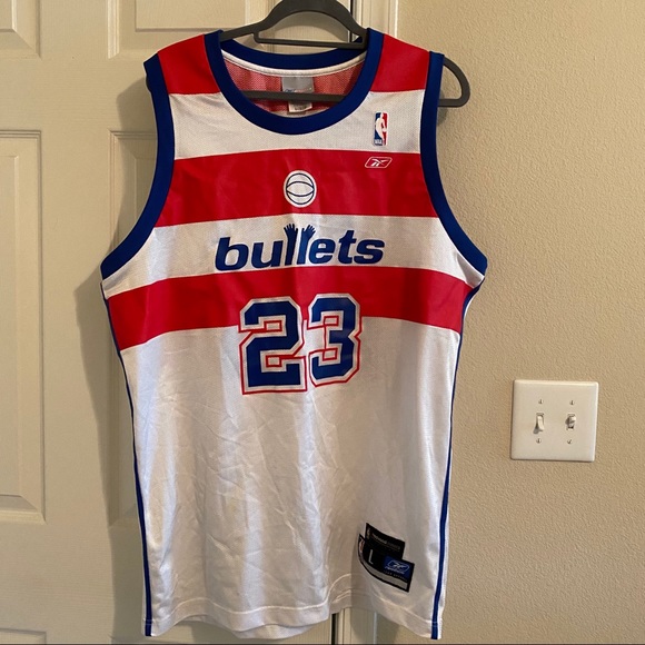 washington bullets jordan jersey